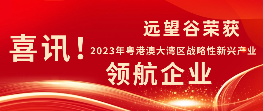 新年迎喜讯 | 明博体育官方网站荣获2023年粤港澳大湾区战略性新兴产业“领航企业”！